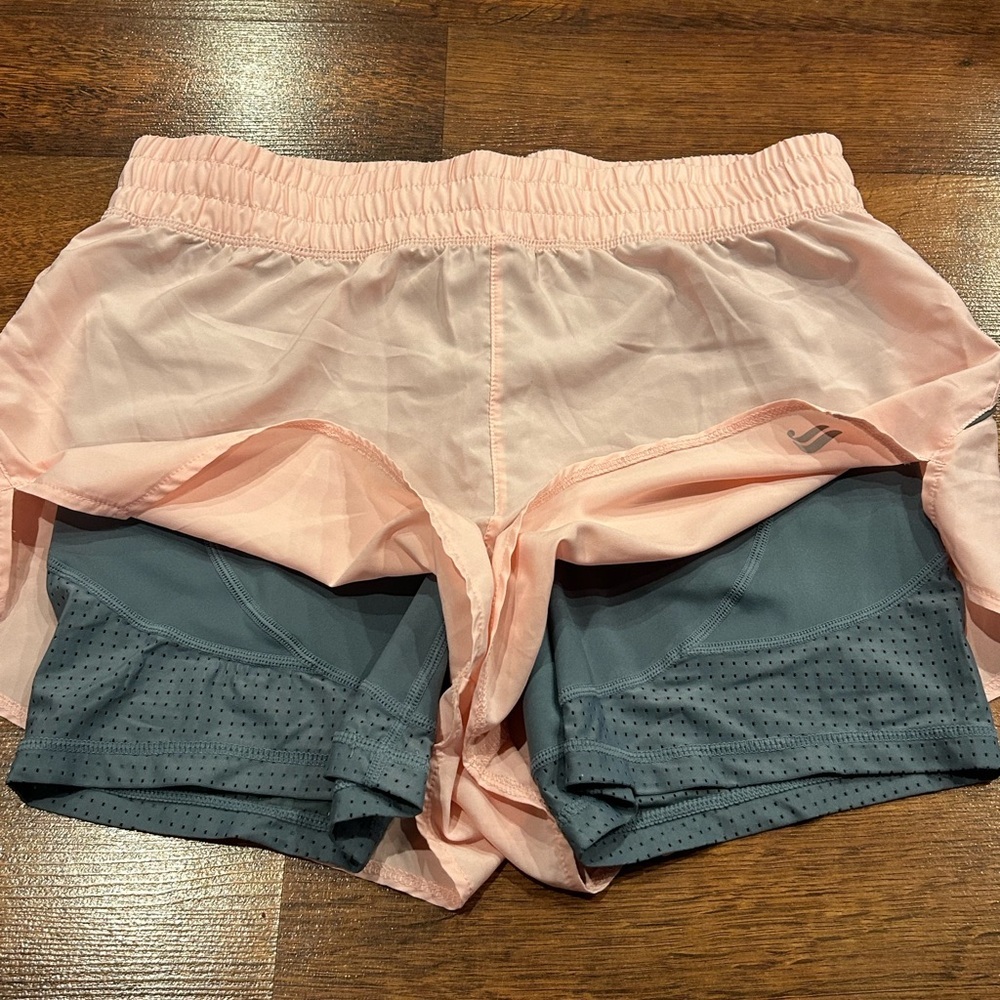 Fabletics Perforated 2” Running Shorts Women’s Si… - image 3